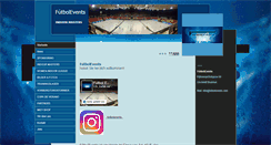 Desktop Screenshot of futbolevents.com